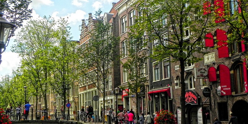 Amsterdam red light district