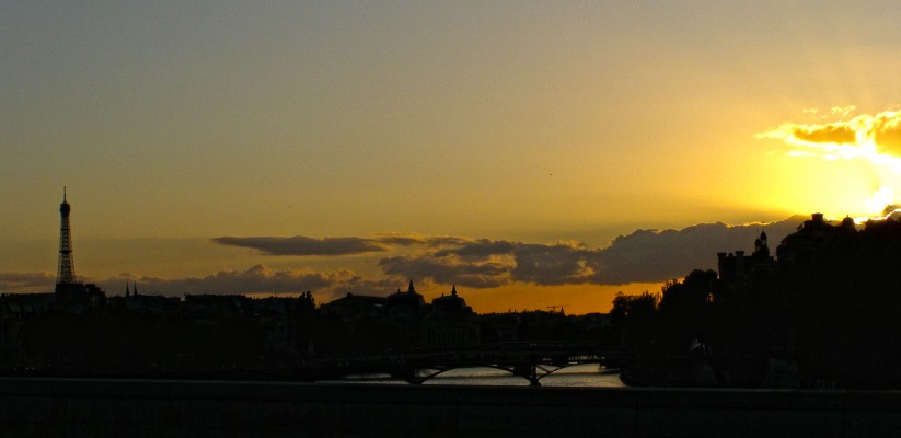 Sunset in Paris