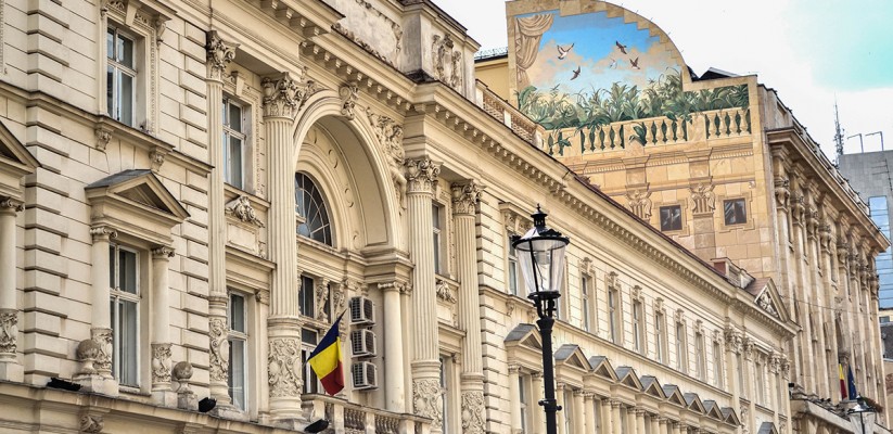 Bucharest Romania beautiful architecture