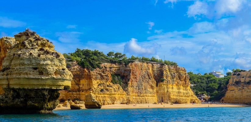 The beautiful Algarve beaches - Marinha