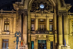 Bucharest Old Town Evening