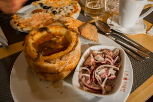 Traditional food in Sibiu