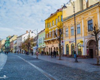 The beautiful city of Sibiu, Romania
