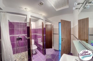 Bathroom at The Charming Little Bucharest Hostel