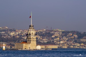 The maiden tower with its sad legends from Istanbul Turkey