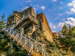 Poenari Citadel - the second stop on the Transfagarasan road