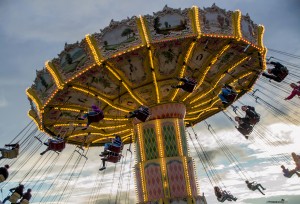 Grona Lund amusement park in Stockholm