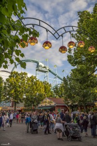 Grona Lund amusement park in Stockholm