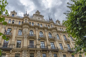 Stunning Art Nouveau architecture in Riga