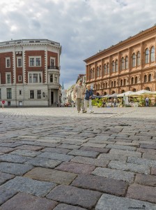 Beautiful architecture in Old Riga