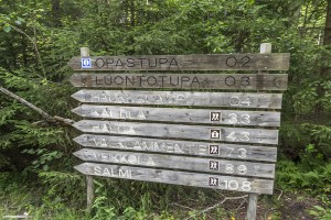 Directions to the visitors center of the Nuuksio National Park