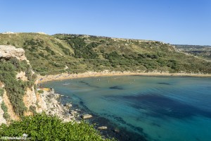What to see in Malta: Ghajn Tuffieha Bay
