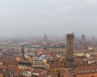 Out of the 100 towers Bologna had in the Middle Ages, only 20 remain today.