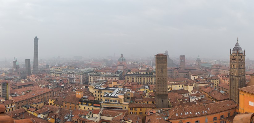 Out of the 100 towers Bologna had in the Middle Ages, only 20 remain today.