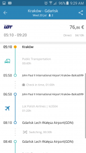 GoEuro Travel Planning App