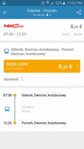GoEuro Travel Planning App