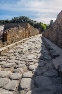 The ancient city of Pompeii