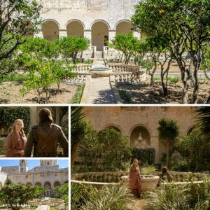 Game of Thrones filming location in Malta: Dominican St Dominic Monastery