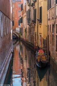 Beautiful canal in Venice