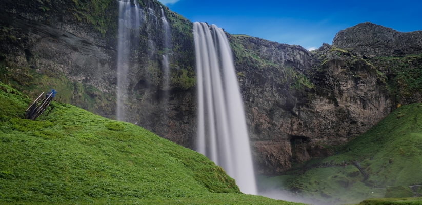 Southern Iceland tour with BusTravel: Seljalandsfoss waterfall