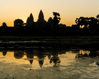 Angkor Wat at sunrise