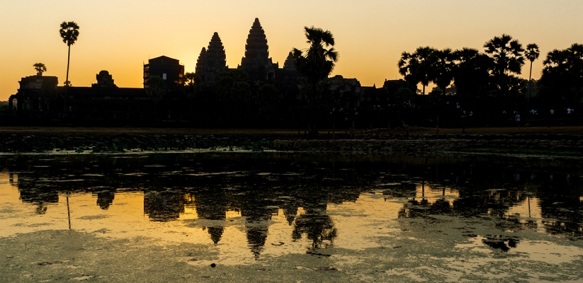 Angkor Wat at sunrise